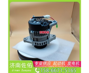 北京1001778863起动机JFZ2503K发电机 GR215 配潍柴 WP6 日立｜ZX470｜6WG1 Doosan 大柴 CA6DK 上柴 SC9D 卡特 374F C18 平地机 启动马达